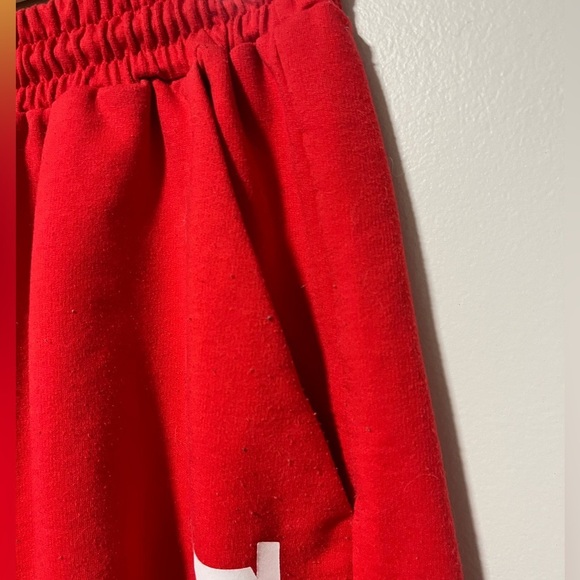 Romwe Men’s Red “Japan Tokyo City” Graphic Shorts Size S Casual Streetwear - Picture 4 of 11